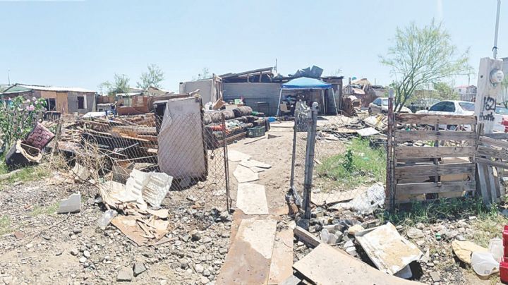 Destroza tromba colonia 1 de Enero