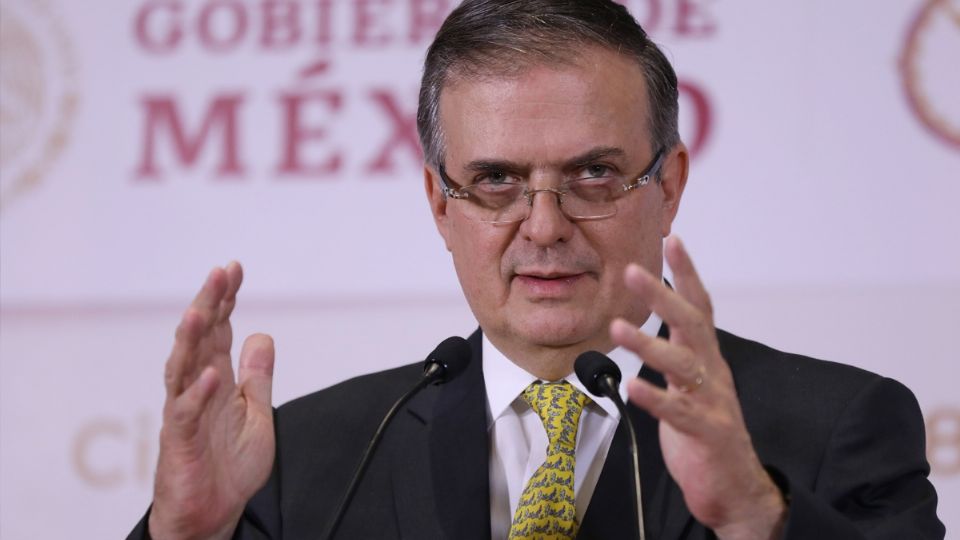 El miércoles Ebrard acudió al Aeropuerto Internacional de la Ciudad de México