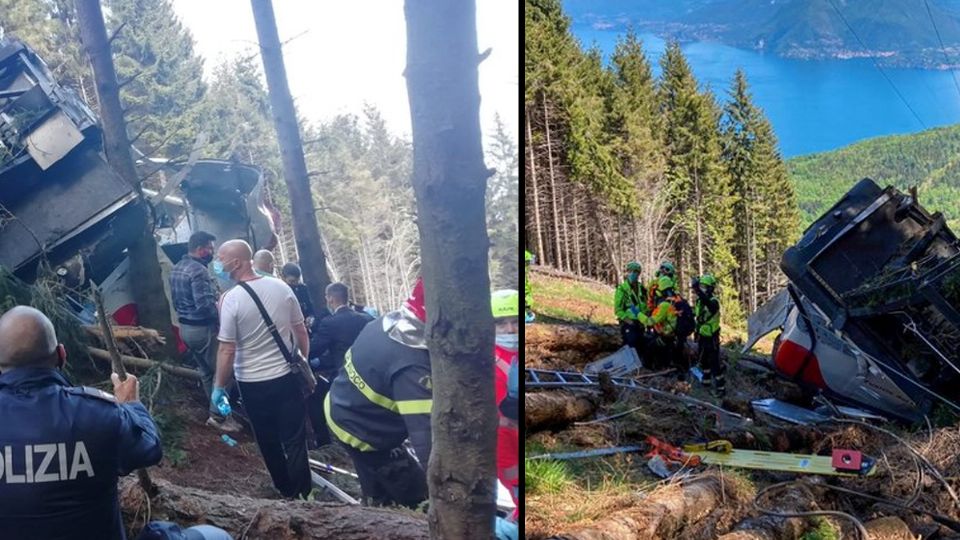 Conectaba el pueblo de Stresa con el monte Mottarone