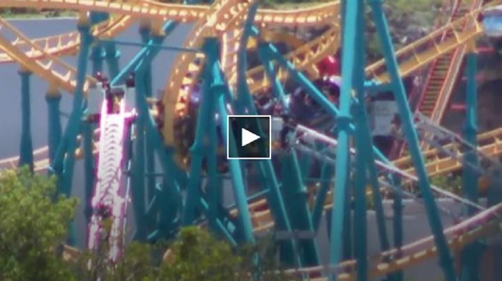 EN VIVO: Personas atrapadas en montaña rusa de Six Flags Fiesta Texas
