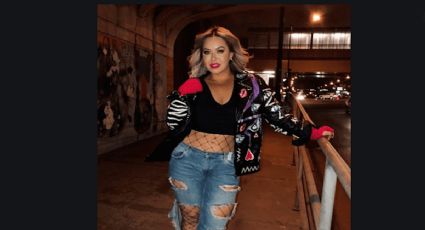 Chiquis Rivera se baja pantalón para enseñar mini cintura como “Shakira” (VIDEO)