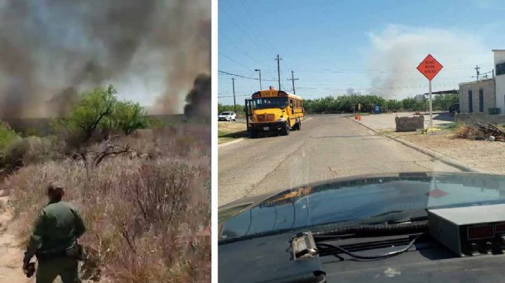 FUERTE INCENDIO en zacatales de Webb y Zapata es provocado por avería de auto