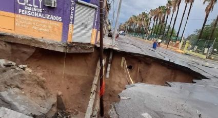 ALERTA: crece hundimiento en González y América (FOTOS)