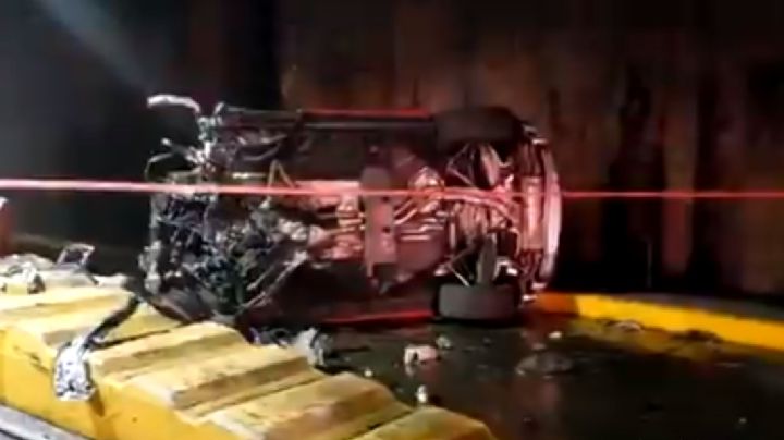 ACCIDENTE MORTAL: Lamborghini se parte a la mitad, muere el conductor