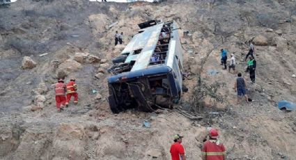 Accidente de autobús deja 27 muertos en Perú, cayó a un precipicio: FOTOS