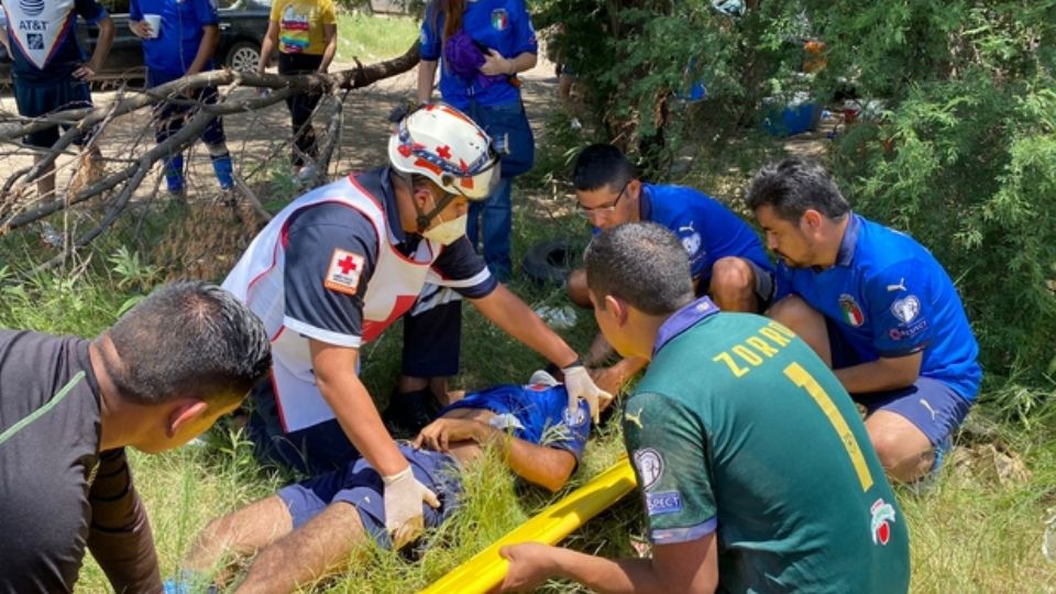 Seis personas que convivían tras un partido fueron arrolladas.