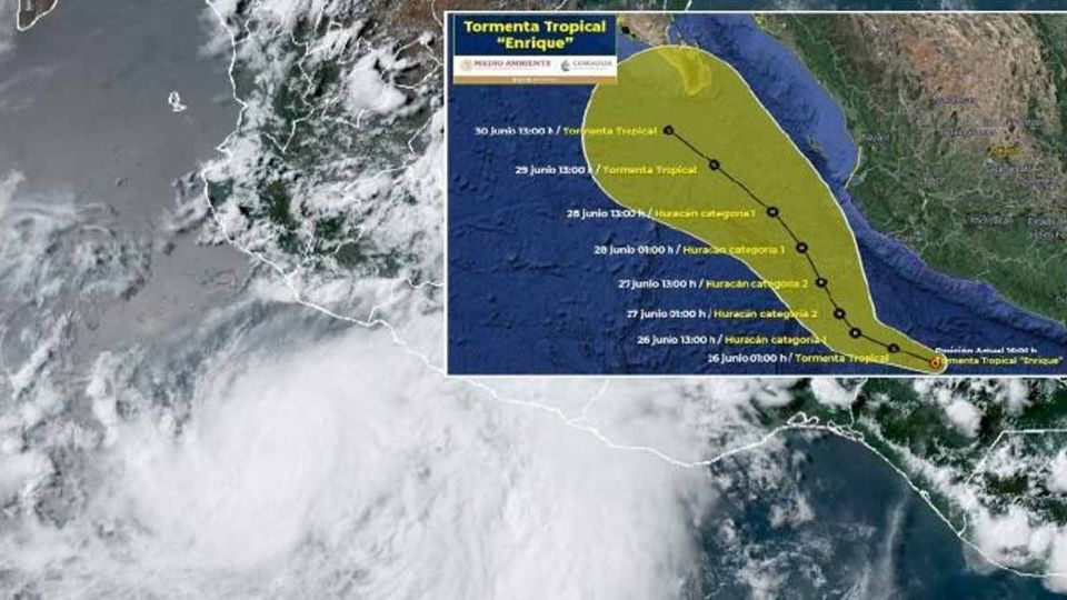 La tormenta tropical escaló en fuerza y ya es un huracán categoría 1