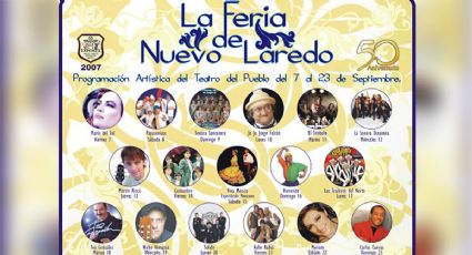 Expomex Nuevo Laredo: Carteleras de artistas que aún se recuerdan FOTOS