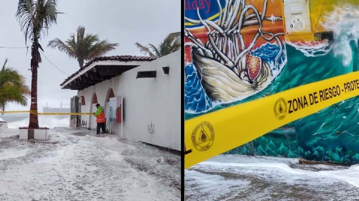 FOTOS/VIDEOS: El paso del huracán Enrique en increíbles imágenes