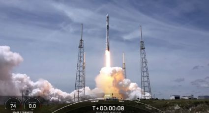 ¡Hecho en México! Cohete de SpaceX llevó al espacio un satélite mexicano