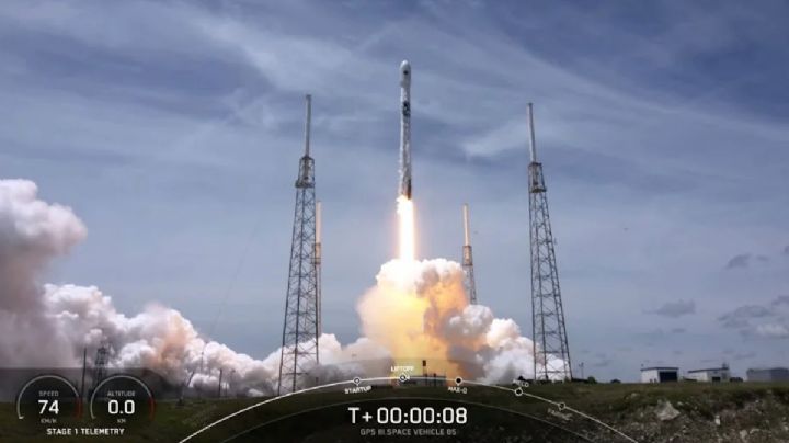 ¡Hecho en México! Cohete de SpaceX llevó al espacio un satélite mexicano