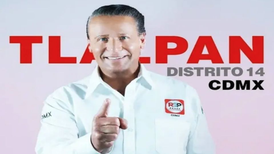 Alfredo Adame, actor y candidato de RSP.