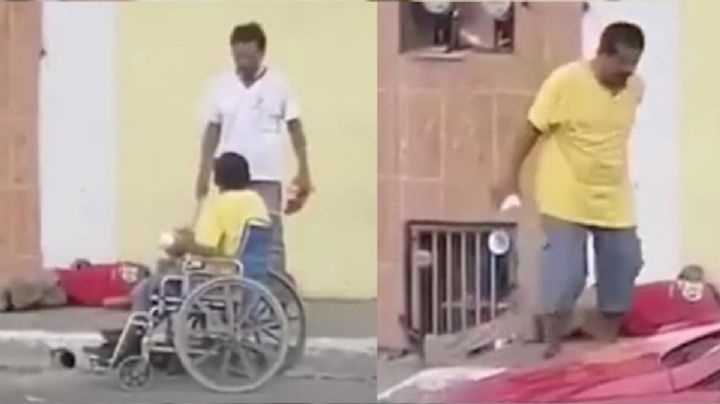 Exponen a estafadores en silla de ruedas para pedir limosna