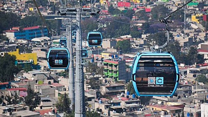 Inauguran en CDMX teleférico que usarán como medio de transporte masivo