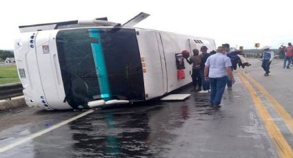 Desaparecen 18 haitianos en Tamaulipas tras volcadura