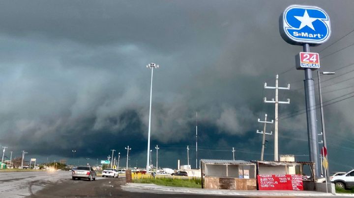 ¿Sorpréndeme martes 13?: Impresionan fotos del cielo de Nuevo Laredo