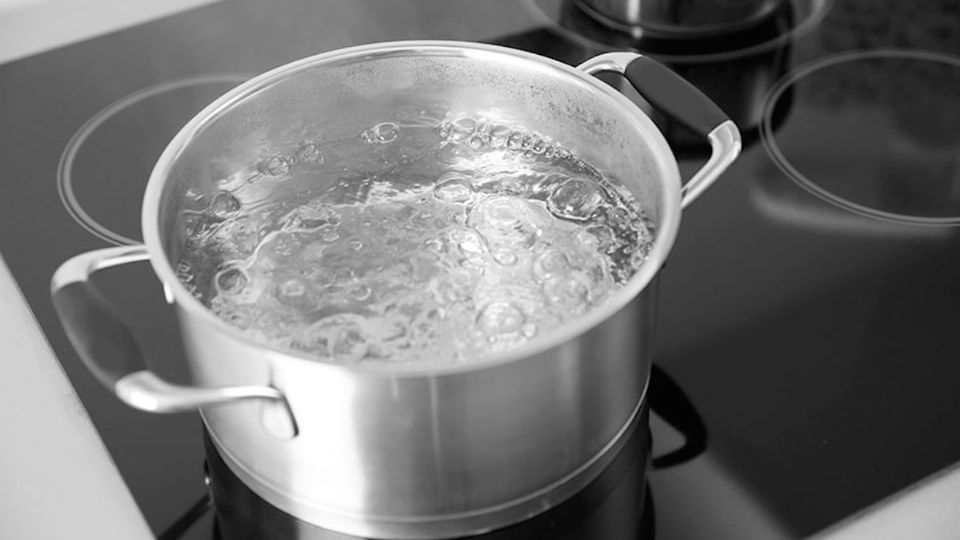 de hervir el agua en Laredo,Texas