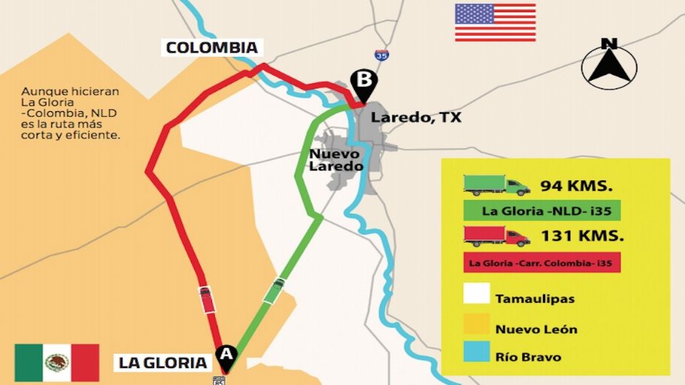 Es la mejor ruta del comercio