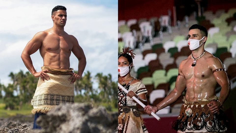 El atleta Pita Taufatofua destacó como uno de los atletas más guapos en la inauguración de los juegos de Tokio 2020.