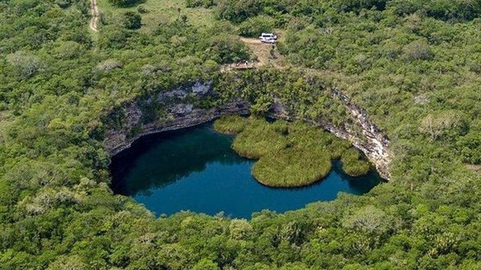 ¡Orgullo tamaulipeco! Zacatón es el cenote más profundo de México