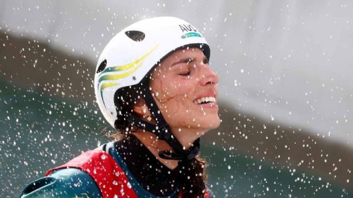 VIDEO: Se daña su kayak, lo repara con un condón y gana medalla de bronce