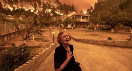 FOTOS: Las estremecedoras imágenes de los incendios en Grecia