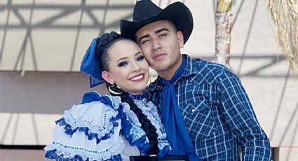 Neolaredenses Sharon Torres y Mario Galomo triunfan en concurso de polka