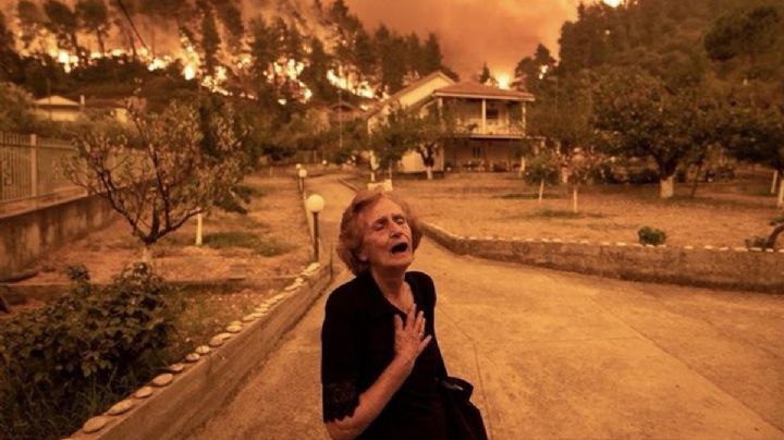 FOTOS: Las estremecedoras imágenes de los incendios en Grecia