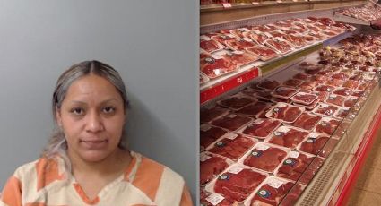 No se va a hacer la "carnita asada"; la detienen por robar más de 800 dólares de fajita