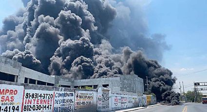 FOTOS / VIDEOS Incendio en PROTEXA MONTERREY: hay heridos y muertos