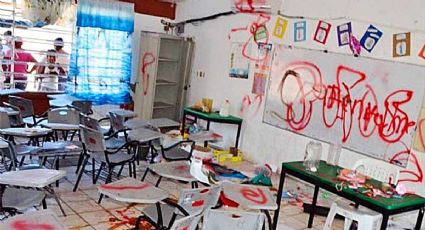 61 escuelas vandalizadas durante la cuarentena: alumnos no tienen a dónde regresar