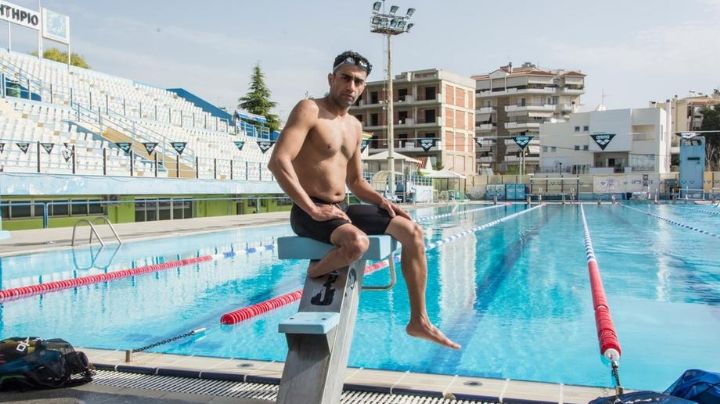 Atleta paralímpico perdió su pierna en la guerra de Siria a causa de una bomba