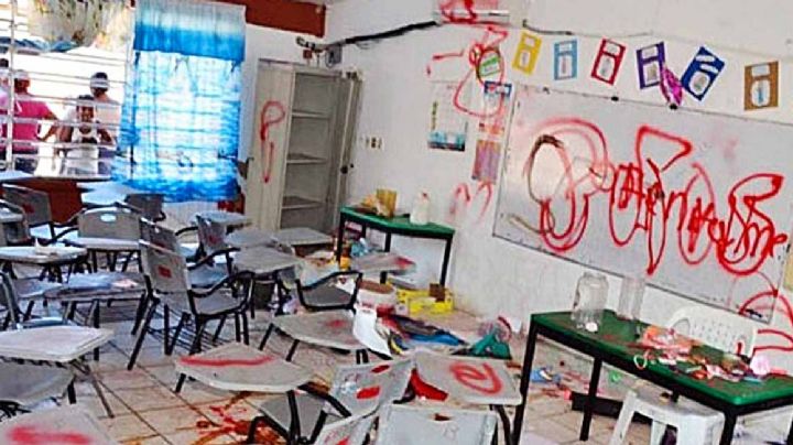 61 escuelas vandalizadas durante la cuarentena: alumnos no tienen a dónde regresar