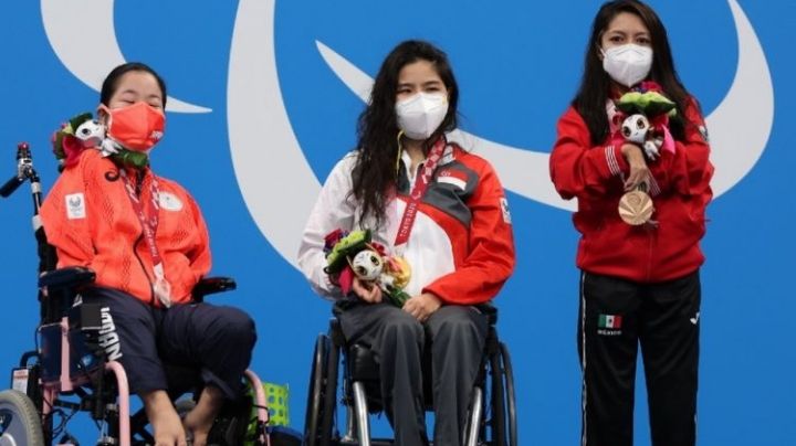 Primera medalla mexicana en los Juegos Paralímpicos en 100 metros dorso