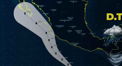 Se forma depresión tropical Catorce-E en las costas de Guerrero