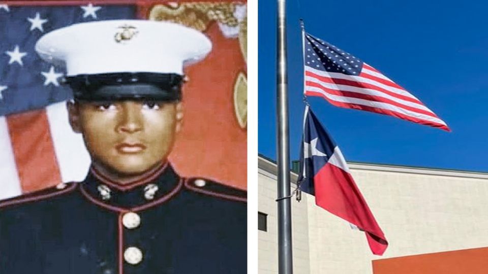 En Texas ondearon las banderas a media hasta en honor al Marine muerto en Afganistán