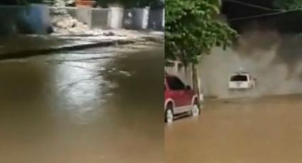 VIDEOS: Huracán Nora golpea México; se desborda río Cuale en Puerto Vallarta