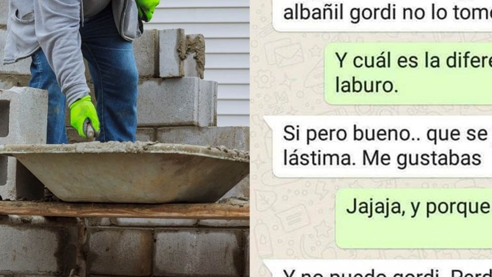 El joven la evidencio con una imagen de una conversación de Whatsapp.