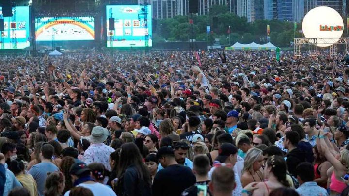 Lollapalooza, el festival con más de 100 mil asistentes en Chicago