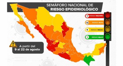 Semáforo COVID-19: Nuevo León pasa a ROJO