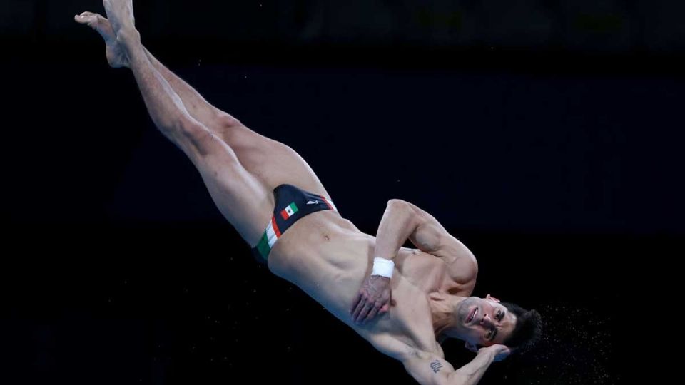 El clavadista mexicano consiguió su pase a las semifinales en la plataforma 10m tras haber acumulado 410.30 puntos.