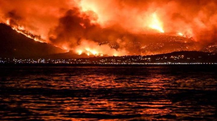 VIDEO: Incendios “apocalípticos” devoran Grecia