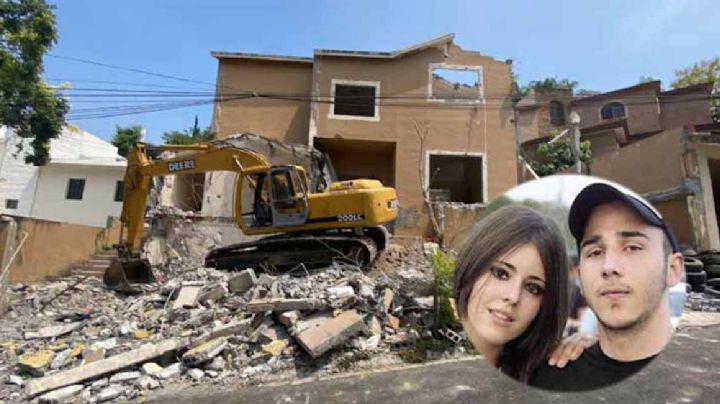 Diego Santoy: Derrumban la casa donde sucedió la tragedia de los niños Peña Coss