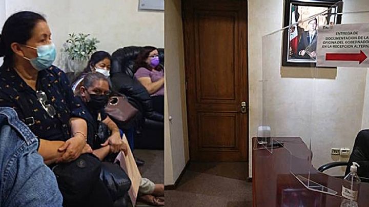 Madres de desaparecidos toman oficinas de Cabeza de vaca por negarse a recibirlas