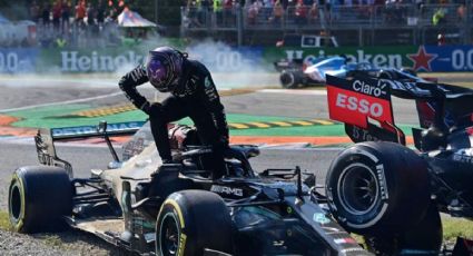 VIDEO: ¡Se salvó de milagro! El piloto Hamilton protagoniza choque