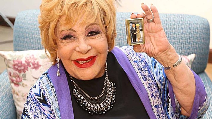 SIlvia Pinal está feliz con su nuevo novio