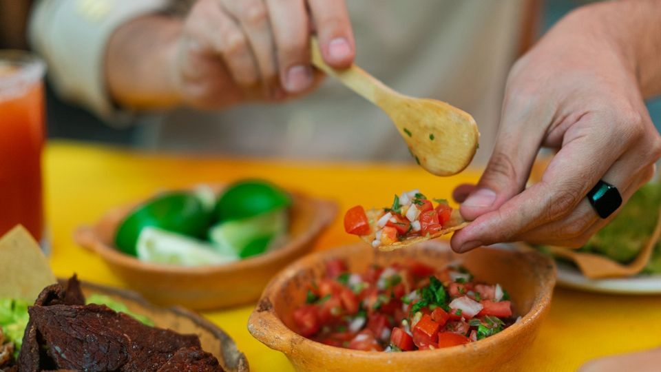 Las fiestas patrias se celebran con comida típica del país.