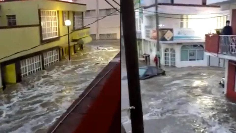 Las fuertes lluvias que se registraron en Hidalgo dejaron a más de70 mil afectados.