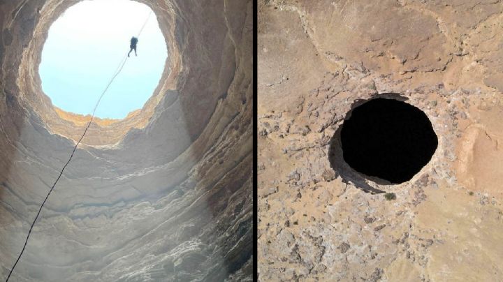 FOTOS: Llegan por primera vez al fondo del Pozo del Infierno en Yemen