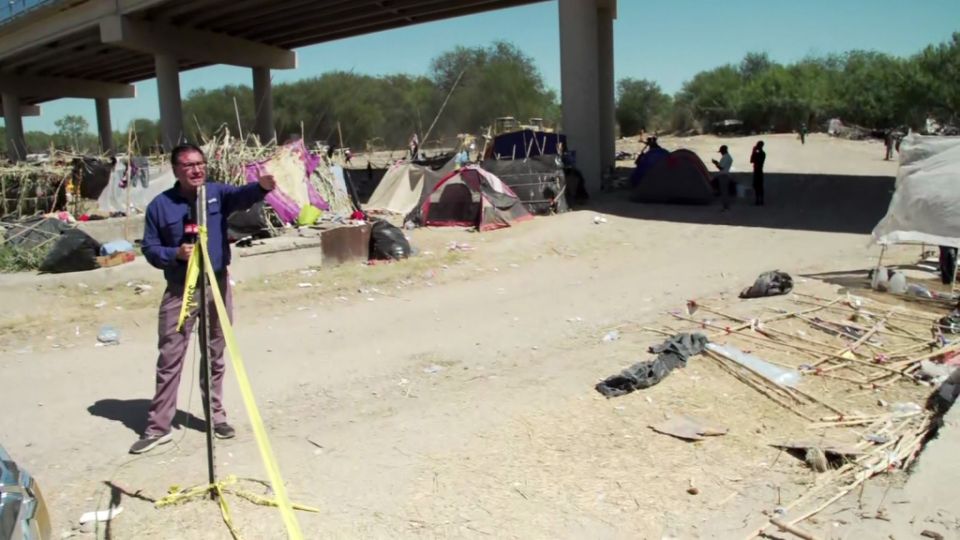 El campamento alojaba a cerca de 2000 indocumentados